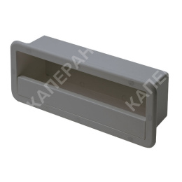 Ящик для хранения мелочей, 420х170х100 мм, серый (NI2436)